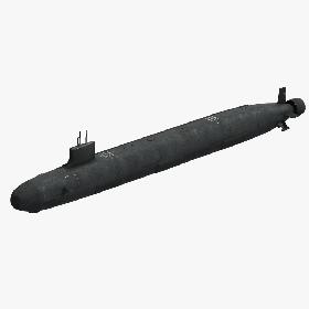 Virginina Class SSN 3D model